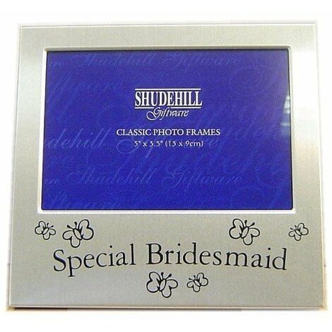 Shatchi 'Special Bridesmaid' Photo Picture Frame - 5"x3.5" (1/2)