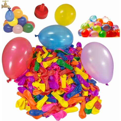 100 pcs Assorted colour Water Balloons Bombs Kids Summer kids party supply (1/5)