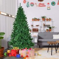 8FT Green Alaskan Pine Christmas Tree