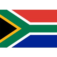 5 X 3ft South Africa National Flags for Sports Support