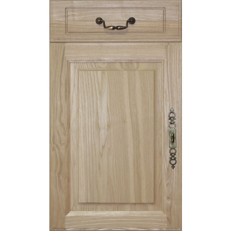 Porte De Cuisine Florale Brut H700Xl400 1 Porte + 1 Tiroir Vendu Séparement Kit Tiroir