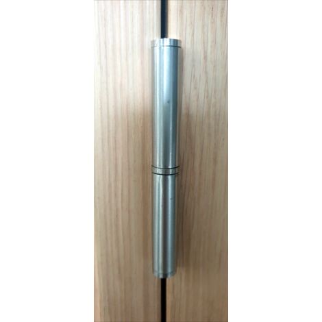 Bloc Porte Athena Ral7035 Vitrée H204 X L73 Poussant Gauche Côtes Tableau