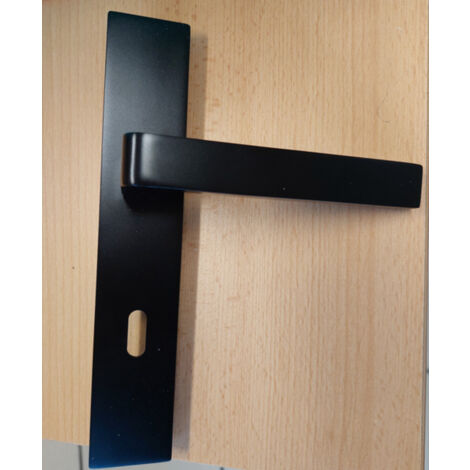 Bloc Porte Ayous Vitrage transparent H204 x L73 Poussant Gauche Cotes Tableau +Poignee