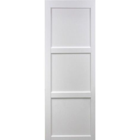 Porte Coulissante Korya Blanc 3 Panneaux H204 X L93 (1/2)