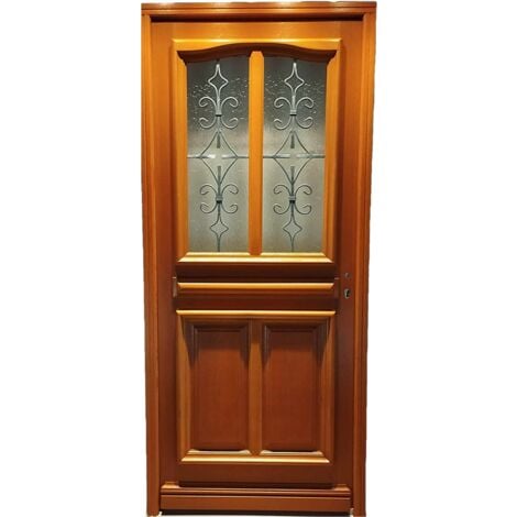 [Jamais Utilise]Porte D'Entrée Bois Vitrée, Vauban, H,215Xl,90  P,Gauche Côtes Tableau