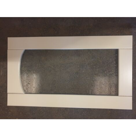 Porte De Cuisine Nature Blanche H70xl40 Cm 1porte Vitrée Gd Menuiseries (1/3)