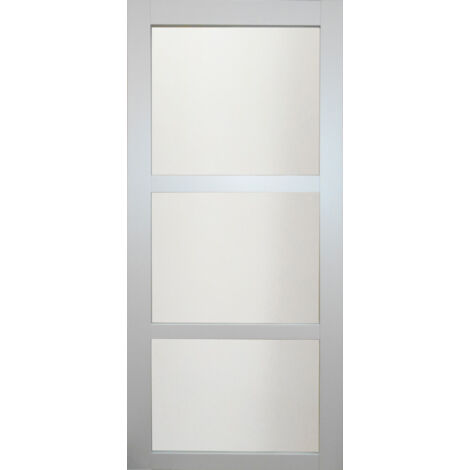 [jamais Utilise] Porte Coulissante Greyria Ral7035 Vitrée H204 X L83 Gd Menuiseries Gd Menuiseries (1/2)