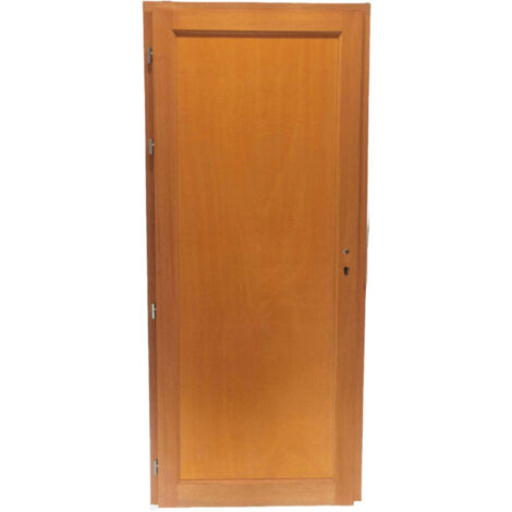 Porte De Service Bois Pleine Armagos, H,215Xl,90  P, Droit Côtes Tableau