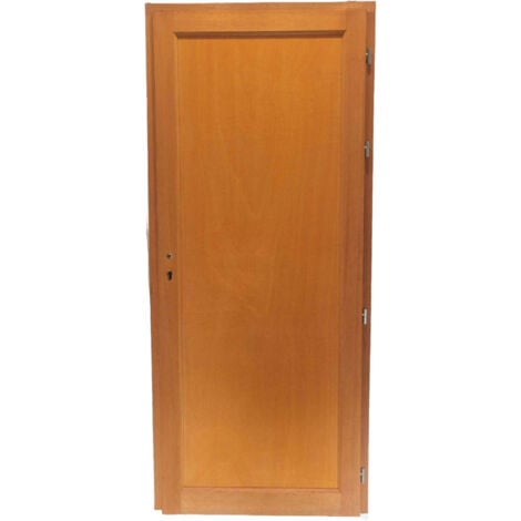 Porte De Service Bois Pleine Armagos, H,200Xl,90  P,Gauche Côtes Tableau
