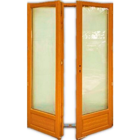 Porte Fenêtre Bois 2 Vantaux H205 X L100 Côtes Tableau