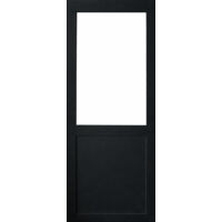 Porte Coulissante Atelier Noir H204 X L63 Sans Meneau