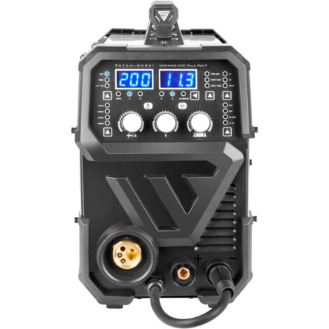 STAHLWERK Poste de soudage MIG MAG 200 Spot Puls Pro Appareil combiné avec fonction spot