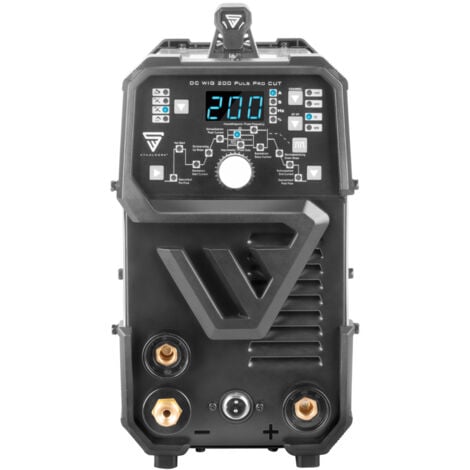 STAHLWERK Poste à souder combiné DC TIG 200 Puls Pro CUT 4-en-1