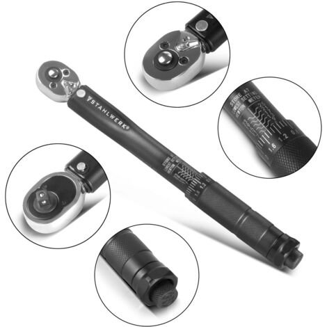 Clé Dynamométrique SW-Stahl 30-210 Nm – 1/2 Pouce – Outillage Pro Acier Chromé