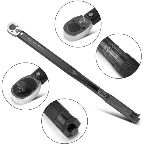 1 Jeu De Clés Dynamométriques Pour Vélo 1/4 Pouce Dr 2-24 Nm