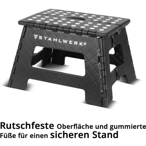 STAHLWERK WZE-3 ST Servante D'Atelier – Chariot à Outils 150 Kg, Tiroir Verrouillable, 3 Plateaux + Compartiment Tournevis, Acier Robuste Gris
