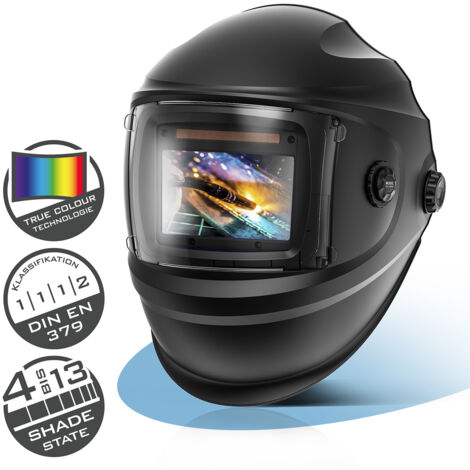 STAHLWERK Casque de soudage BULLET 3 en 1 Casque de soudage automatique Écran de soudage (1/5)