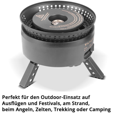 Cuisinière Gaz électrique STAHLWERK Réchaud De Camping à Gaz 2 Feux Campingaz Kitchen Kit CV Pour Les Clubs Et Collectivités | Decathlon Pro Réchaud Trépied Casserole Poêle