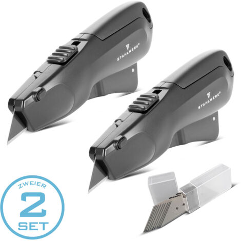 STAHLWERK Cutter UCM-19 ST set de 2 pièces, y compris 10 lames à changement rapide (1/5)