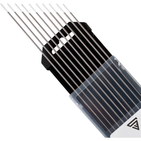 STAHLWERK Électrodes en tungstène / Électrodes de soudage WC20 gris 1,6 x 175 mm Set de 10 pièces