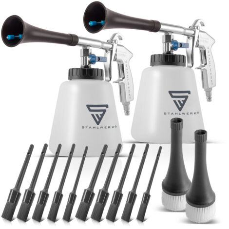 STAHLWERK 2 x pistolet de nettoyage à air comprimé RP-90 ST effet Tornado (1/5)