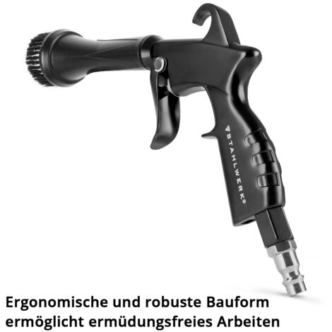 MYPIN Pistolet Nettoyage Voiture Haute Pression 8-12 Bar - Kit Complet Avec Brosses Et Buses