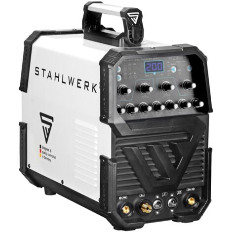 STAHLWERK Poste de soudage AC/DC TIG 200 Puls ST IGBT équipement complet