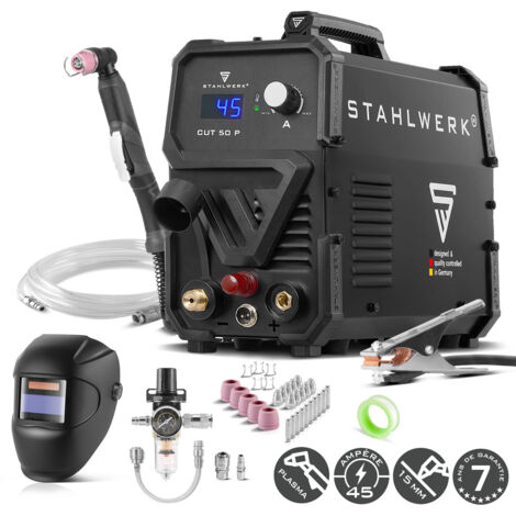 STAHLWERK Découpeuse plasma CUT 50 P équipement complet avec 45 ampères