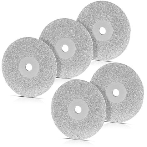 STAHLWERK Disques abrasifs diamantés pour meuleuse tungstène 25 mm, 5 pièces (1/4)