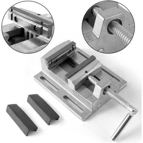 STAHLWERK Etau machine FZ-76 ST avec mâchoires de serrage trempées