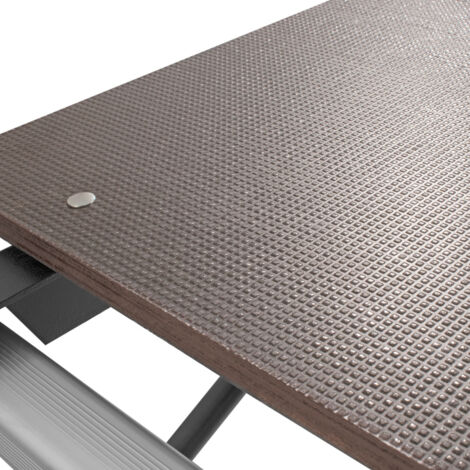 Servante à Outils STAHLWERK WZE-3 ST – Capacité 150 Kg, 3 Plateaux, Tiroir Verrouillable, Roulettes