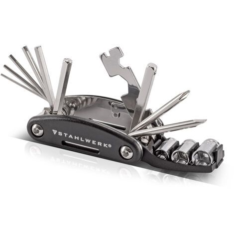 Jeu d'outils multifonctions clé et lampe 10 en 1