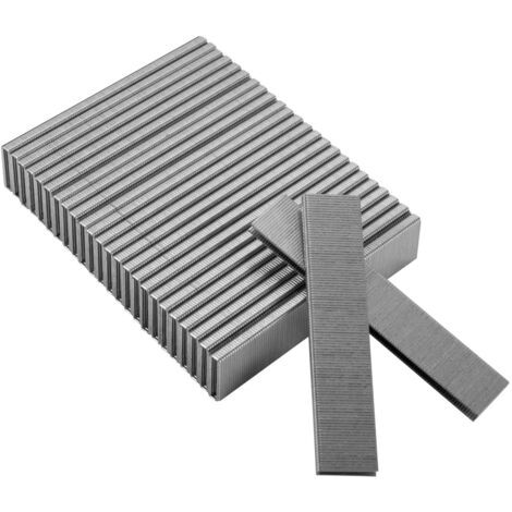 STAHLWERK Agrafes type 90 (1,25 x 1,0 mm) de 25 mm de longueur en kit de 5000 pièces (1/3)