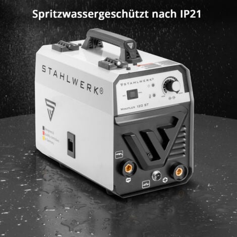STAHLWERK Poste à souder Mini FLUX 120 ST avec ARC  Fonction MMA avec 120 ampères