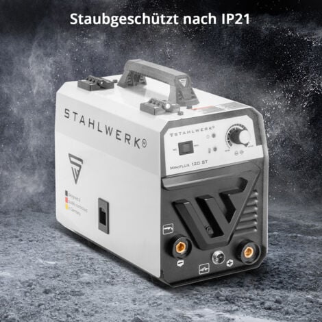 STAHLWERK Poste à souder Mini FLUX 120 ST avec ARC  Fonction MMA avec 120 ampères