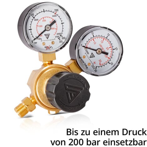 Détendeur Gaz Propane Détendeur Réglable Propane Basse Pression Avec Manomètre 4kg/h - 0 à Detendeur Gaz Propane