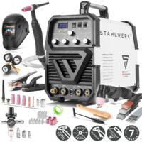 STAHLWERK Poste de soudage AC DC Wig 200 CUT ST avec découpeur plasma Equipement complet