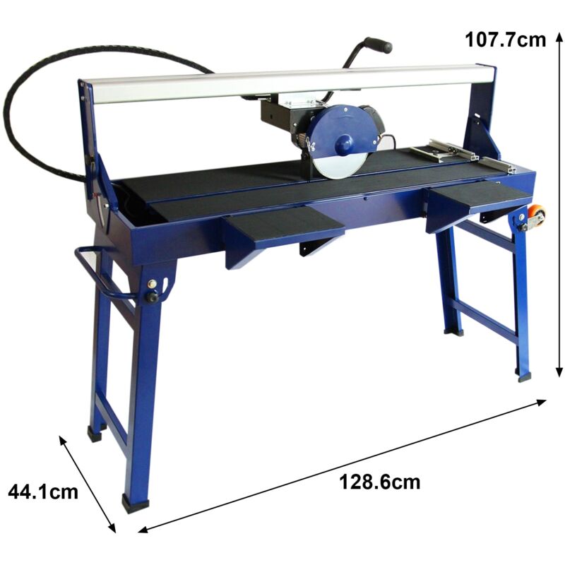 T-Mech - Tagliapiastrelle Professionale Elettrico Taglia Piastrelle  Raffreddato Ad Acqua Girevole Ad Angolo 45° Per Lato Con 2 Lame Diamantate  Motore Induzione 1400w 1200mm - ePrice