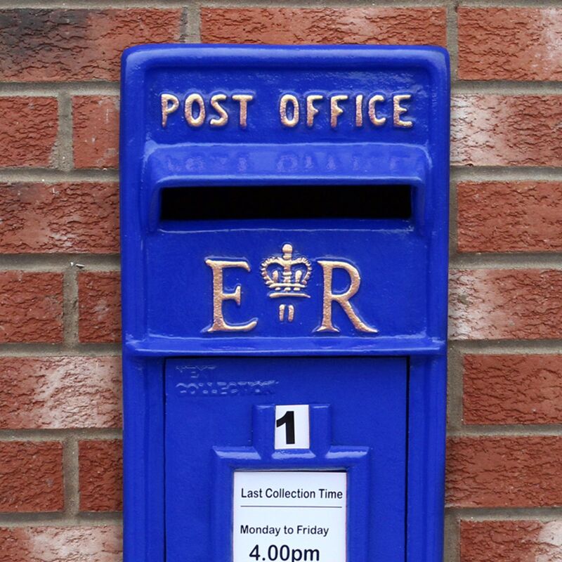 Cassetta postale da esterno stile inglese antico