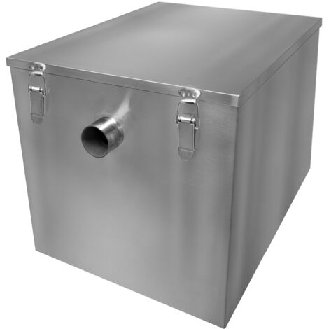 Separatore Grasso Acciaio Inox 22L Yuchengetech - Per Cucine Professionali - 40x24x23cm - Foto 2