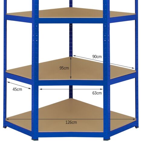 SCAFFALE AD ANGOLO