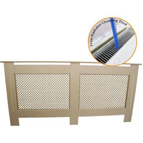 Copritermosifone Copertura Termosifoni e Caloriferi in MDF da Pitturare 1720mm