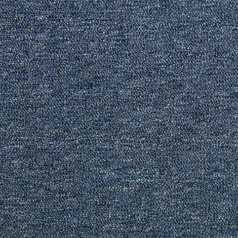 20 Quadrotte di Moquette 50x50cm Colore Blu Tempesta 5mq Dure per Casa e Ufficio