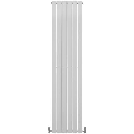 Radiatori Termosifoni in Acciaio Calorifero a Doppio Strato a Pannelli Piatti Riscaldamento Centralizzato Colonna Termosifone Orizzontale Radiatore a Parete - Bianco Lucido - 180 x 42 cm