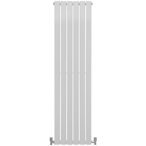 Radiatori Termosifoni in Acciaio Calorifero a Doppio Strato a Pannelli Piatti Riscaldamento Centralizzato Colonna Termosifone Orizzontale Radiatore a Parete - Bianco Lucido - 160 x 42 cm