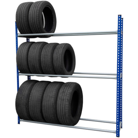 Scafale Portagomme 185x185x40 3 Ripiani Con Capacit Per 24 Ruote scafale-portagomme-185x185x40-3-ripiani-con-capacit-per-24-ruote