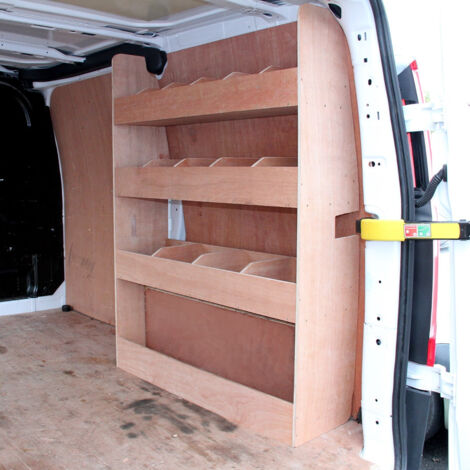 CORA Tappeto Per Furgoni In Moquette Su Misura – Grigio A Righe Nere, Per Ford Transit 00>06