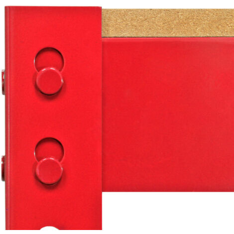 Tavolo Da Lavoro Nero Q-Rax Senza Bulloni In Acciaio E MDF 90x120x60cm