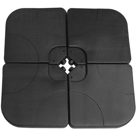 SLIIMU 16.5lbs In-ground Umbrella Base, Stand Umbrella Holder, Unive