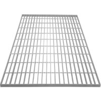 Griglia zincata del pavimento passerella pannello di drenaggio grondaia sfiato acciaio resistente alle intemperie zincato 1000mm x 800mm x 30mm 4mm spessore del metallo 800kg capacità di carico
